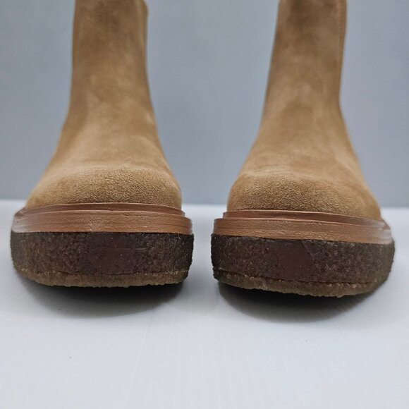 Loeffler Randall Raquel Ankle Boot Womens 11 Brown Suede Pull On Chelsea Fall - Picture 7 of 15